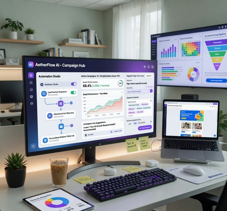 ai-marketing-automation-tools-2026-saas-dashboard